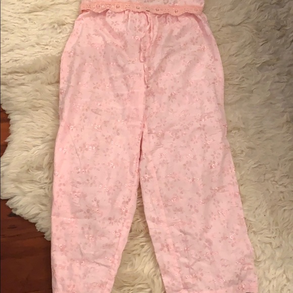 Carol Little pink eyelet pajamas. Small - Picture 5 of 8